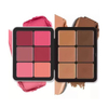 12 Colors Private Label Wholesale Vegan Halal Organic Cruelty Free Full Coverage Custom Cosmetic Ironhighlighterbronzer Contour Concealer Face Blush Palette