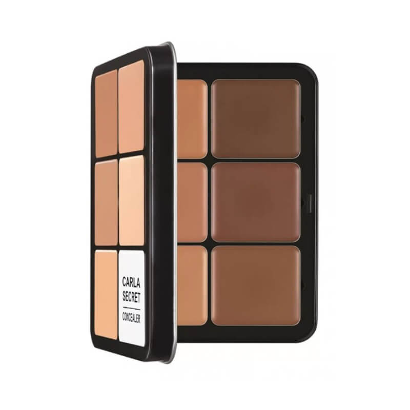 12 Colors Private Label Wholesale Vegan Halal Organic Cruelty Free Full Coverage Custom Cosmetic Ironhighlighterbronzer Contour Concealer Face Blush Palette