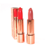 Golden Tube Custom Makeup Matte Lipstick Vegan Organic Non Toxic Lipstick Private Label Velvet Waterproof Lipstick