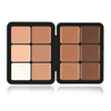 12 Colors Private Label Wholesale Vegan Halal Organic Cruelty Free Full Coverage Custom Cosmetic Ironhighlighterbronzer Contour Concealer Face Blush Palette