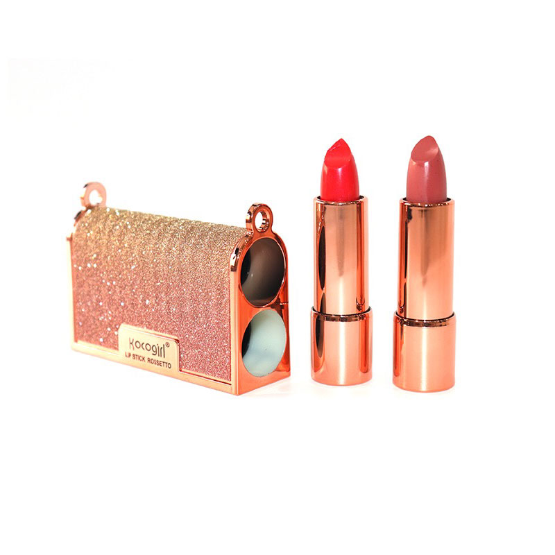 Golden Tube Custom Makeup Matte Lipstick Vegan Organic Non Toxic Lipstick Private Label Velvet Waterproof Lipstick