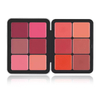 12 Colors Private Label Wholesale Vegan Halal Organic Cruelty Free Full Coverage Custom Cosmetic Ironhighlighterbronzer Contour Concealer Face Blush Palette