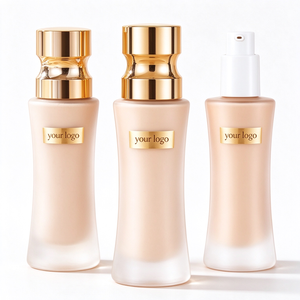 Private Label Long Lasting Waterproof Liquid Foundation High Coverage Facial Makeup Cosmetic