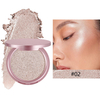 Metallic Shimmer Waterproof Eyeshadow Pigment Pressed Powder Highlighters Eye Makeup for Dark Skin Tone Chemical Ingredients