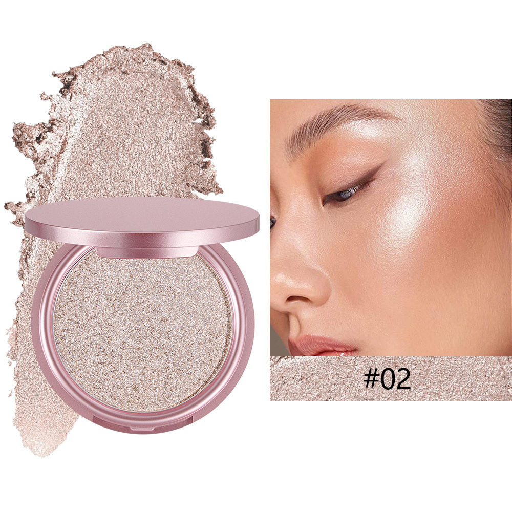Metallic Shimmer Waterproof Eyeshadow Pigment Pressed Powder Highlighters Eye Makeup for Dark Skin Tone Chemical Ingredients