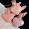 Private Label Matte Lip Gloss Beauty Cosmetics Heart-Shaped Air Cushion Lightweight Silky Soft Lipstick Minerals Chemicals