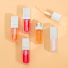 Long-Lasting Clear Glitter Lip Color Cosmetics Cute Lipgloss Personalizado Shimmer Vegan Natural Fruit Moisturizing Lip Plumping