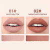 4 Colors Square Tube Matte Liquid Lipstick Set Private Label Long Lasting Lip Tint
