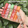 Private Label Fruit Series Moisturizing Non Greasy Lip Oil Long Lasting Nourishing Lip Gloss
