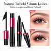 OEM ODM Thickening Lengthening Mascara, Waterproof Smudge Proof Long Lasting Volume Eyelash Mascara, GMPC MSDS Halal Certified Private Label Eye Makeup