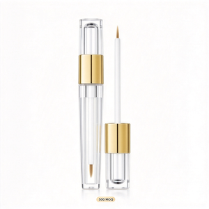 OEM ODM Eyelash Growth Serum, Natural Nourishing Lash Enhancer Serum, Lash Brow Growth Liquid, GMPC MSDS Halal Certified Private Label Eyelash Serum