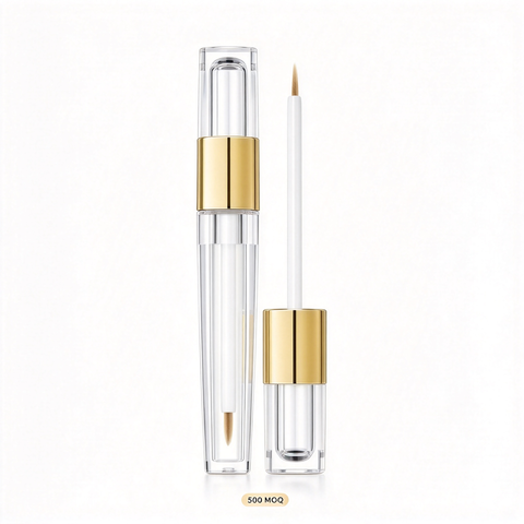 OEM ODM Eyelash Growth Serum, Natural Nourishing Lash Enhancer Serum, Lash Brow Growth Liquid, GMPC MSDS Halal Certified Private Label Eyelash Serum