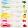Six Color Fruit Flavored Lip Gloss Moisturizing Hydrating Lip Oil Tint