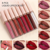 Vegan Herbal Mineral High Pigment Matte Liquid Lipstick with Hydrating & Moisturizing Formula Waterproof Long Lasting Lip Gloss