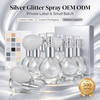 Private Label Glitter Spray Body Shimmer Spray Press & Spray Instant Glitter Long Lasting Makeup OEM ODM With GMPC MSDS Halal Certification