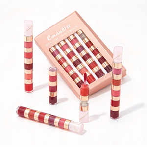 20-Color Velvet Nude Matte Liquid Lipstick Set Long-Lasting Waterproof Pigmented Lipgloss Wholesale