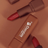 Matte Chocolate Lipstick Set with Female Student Model Plain Lip Gloss for Women
