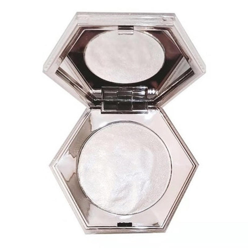 Diamond Highlighter Makeup Palette Pressed Powder Cake Pearlescent Brighten Waterproof Long-Lasting Vegan Eye Shadow Potato Face