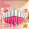 Private Label Lip Glow Oil, Moisturizing Nourishing Lip Oil, Transparent Shiny Lip Gloss, Vegan Cruelty Free, ISO GMPC MSDS Halal, OEM ODM Small Batch MOQ500