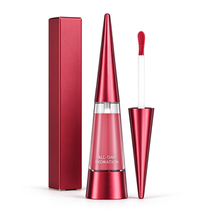 Private Label Long Lasting Shiny Lip Oil Lightweight Non Sticky Vitamin E Lip Care
