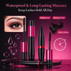 OEM ODM Thickening Lengthening Mascara, Waterproof Smudge Proof Long Lasting Volume Eyelash Mascara, GMPC MSDS Halal Certified Private Label Eye Makeup