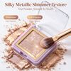 Private Label Single Shade Shimmer Highlighter Powder, Face Brightening Makeup, Waterproof Long Lasting, Custom Logo, Vegan Cruelty Free, ISO GMPC MSDS Halal, OEM ODM Small Batch MOQ500
