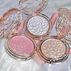 AOMO Mineral Herbal with Waterproof Long-Lasting Brightening Formula Pressed Powder Highlighter Palette