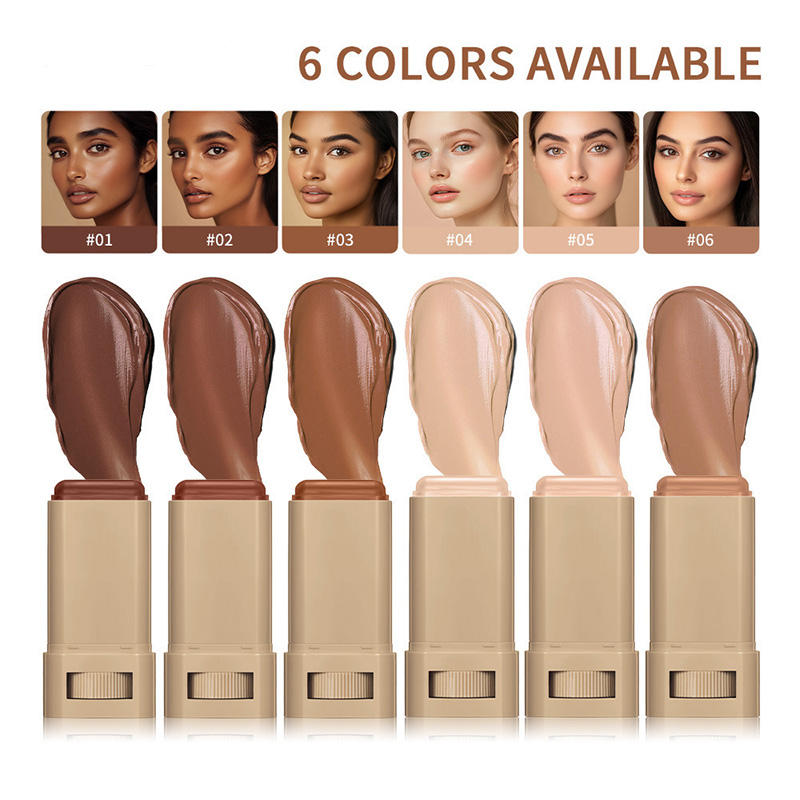 Concealer 15g Mineral Foundation Stick with Cover & Waterproof Features