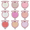 Metallic Shimmer Waterproof Eyeshadow Pigment Pressed Powder Highlighters Eye Makeup for Dark Skin Tone Chemical Ingredients