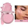Metallic Shimmer Waterproof Eyeshadow Pigment Pressed Powder Highlighters Eye Makeup for Dark Skin Tone Chemical Ingredients