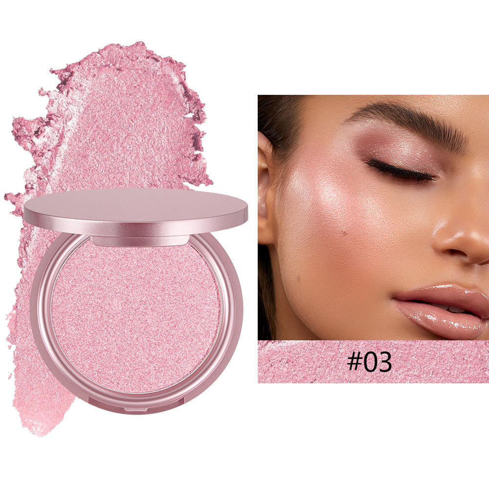 Metallic Shimmer Waterproof Eyeshadow Pigment Pressed Powder Highlighters Eye Makeup for Dark Skin Tone Chemical Ingredients