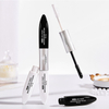 2-in-1 Double-ended Vegan 3D Fiber Waterproof Mascara, Equipped with Curling Extension And Quick-drying Anti-slip Formula Eyelash膏