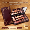 Private Label 15 Color Constellation Eyeshadow Palette Matte Shimmer Mixed High Pigment Long Lasting Eye Makeup OEM ODM With GMPC MSDS Halal Certification