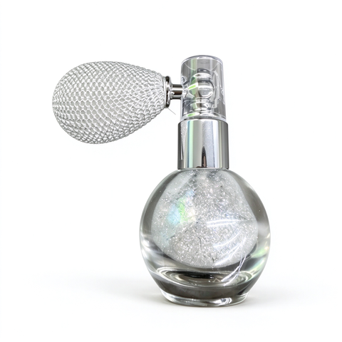 Private Label Glitter Spray Body Shimmer Spray Press & Spray Instant Glitter Long Lasting Makeup OEM ODM With GMPC MSDS Halal Certification