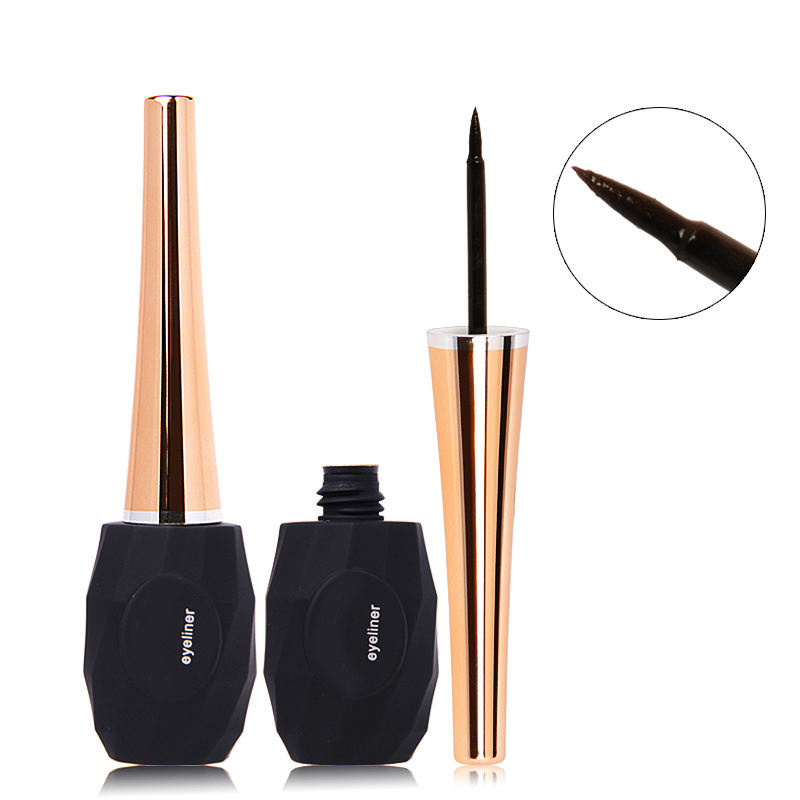 Soft-head and hard-head mineral eyeliner pens, smooth and quick-drying, water-resistant and anti-fading, long-lasting makeup effect
