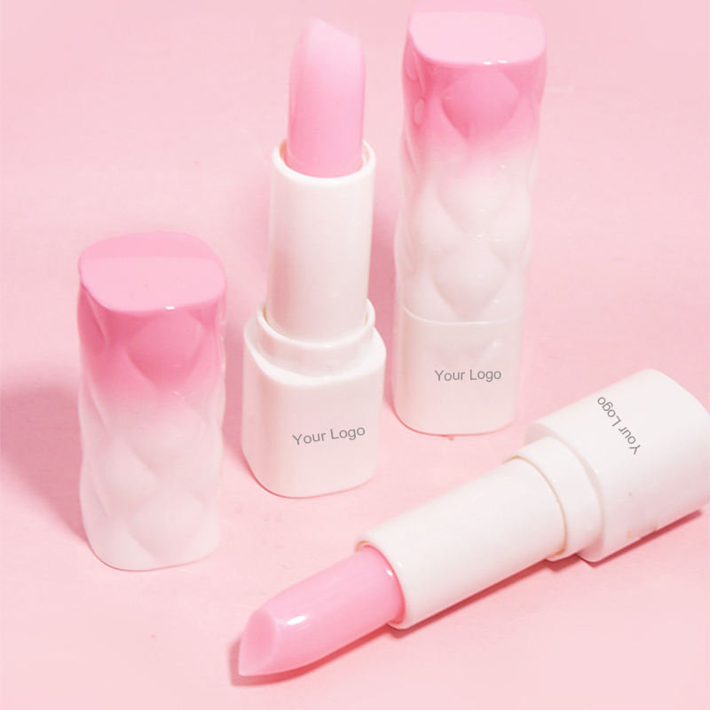 Wholesale Organic Sugar Infused Fruit-Flavored Color Change High-Shine Moisturizing Lip Balm Makeup