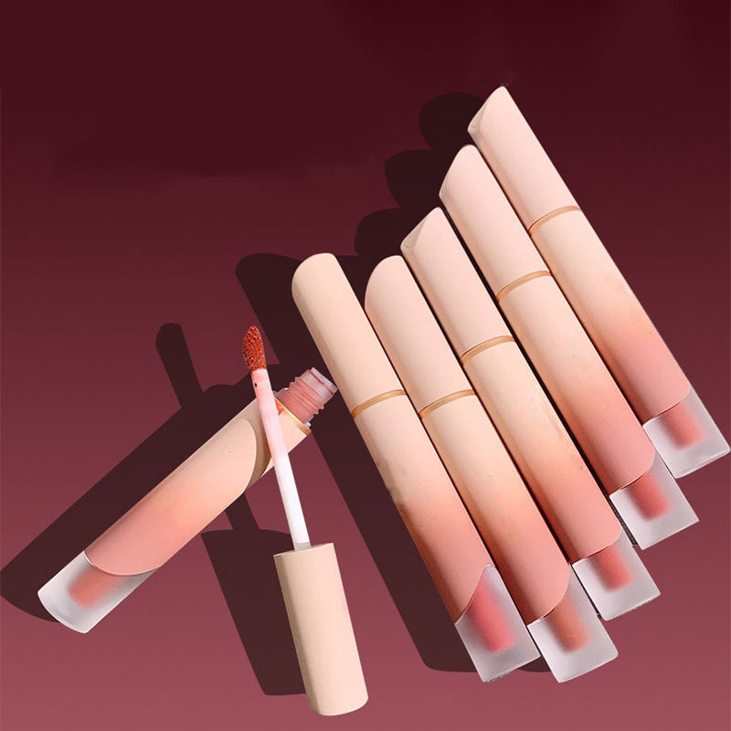 Hot Sale Velvet Matte Lip Gloss: Long-Lasting, Non-Sticky, Creamy Lipstik for Smooth & Bold Makeup Looks