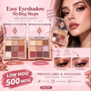 Private Label Spice Mini Eyeshadow Palette 9 Shades Matte Shimmer Highly Pigmented Vegan With ISO GMPC MSDS Halal Custom Cosmetic OEM ODM Small Batch MOQ500