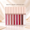 Vegan Herbal Mineral Rich Pigment Matte Liquid Lipstick with Hydrating & Moisturizing Formula Waterproof Long Lasting Lip Glaze