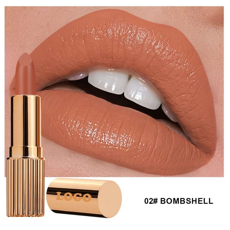Matte Liquid Lipstick Makeup Set Matte Liquid Long-Lasting Wear Non-Stick Cup Not Fade Waterproof Nude Lip Liner Suit