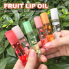Private Label Fruit Series Moisturizing Non Greasy Lip Oil Long Lasting Nourishing Lip Gloss