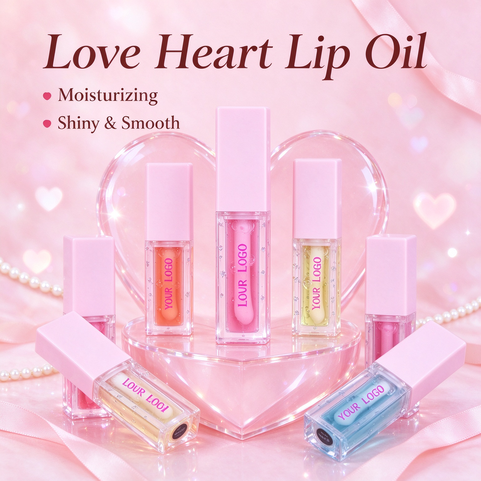 Private Label Girls Sweet Lip Oil Nourishing High Shine Non Sticky Lip Gloss