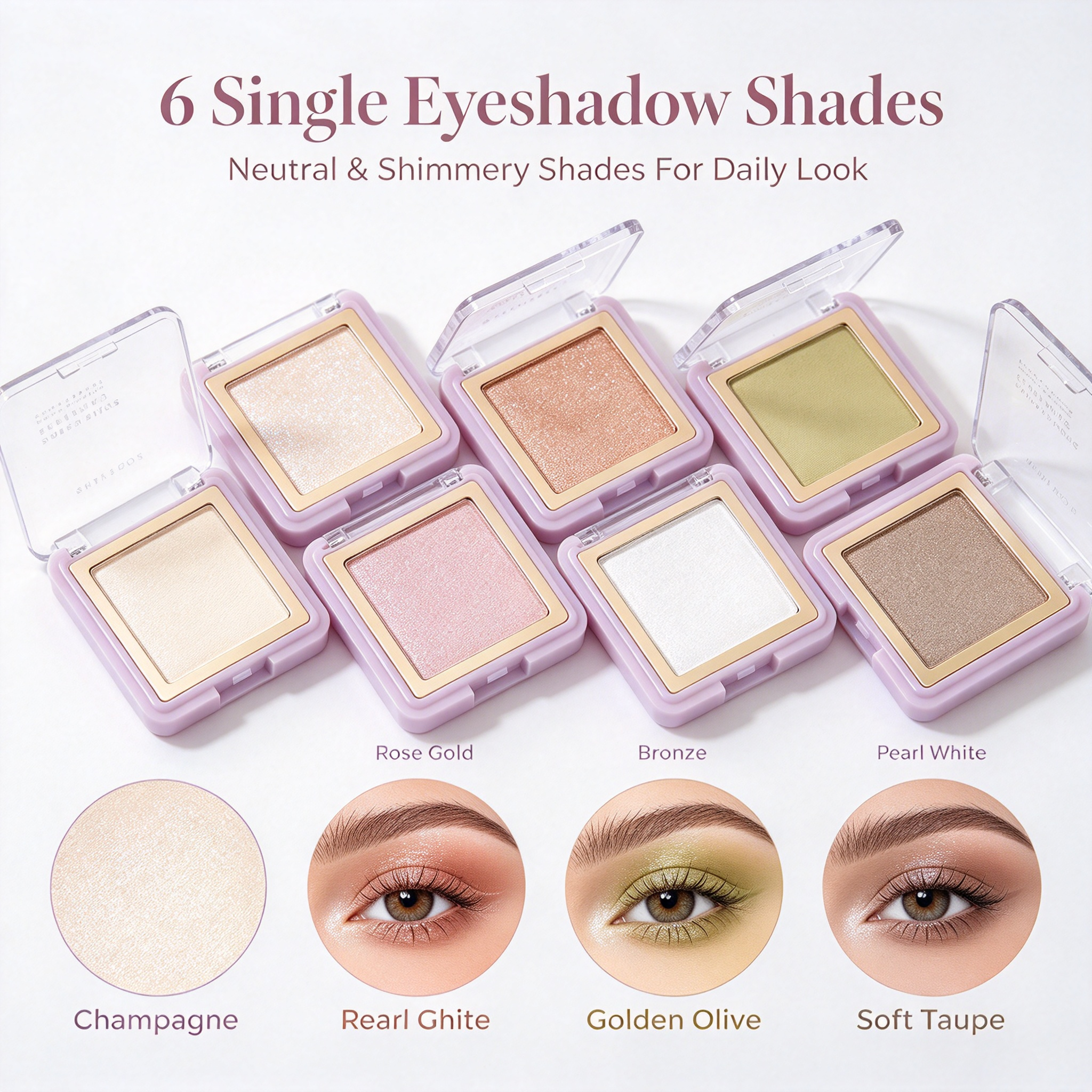 Private Label Single Shade Shimmer Highlighter Powder, Face Brightening Makeup, Waterproof Long Lasting, Custom Logo, Vegan Cruelty Free, ISO GMPC MSDS Halal, OEM ODM Small Batch MOQ500