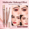 Whybeauty 4 In 1 Multi-function Makeup Pen Eyebrow Pencil Eyeliner Lip Liner Highlighter Private Label OEM ODM
