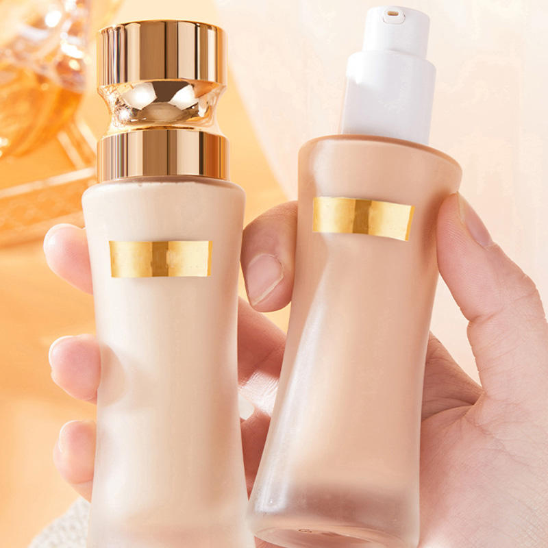 A Long-lasting Foundation And Natural Liquid Concealer Suitable for All Skin Types - Whitening And Moisturizing Formula