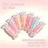 Customized Herbal Mineral Moisturizing Non-toxic Vegan Children's Lip Oil Care Sunscreen Long-lasting High-visibility Waterproof Gloss Lip Color