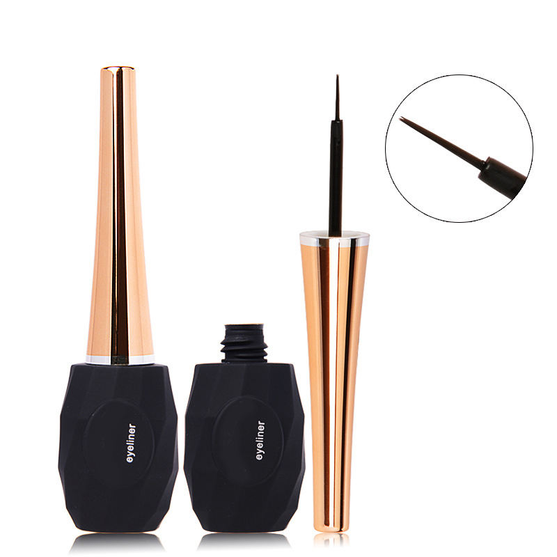 Soft-head and hard-head mineral eyeliner pens, smooth and quick-drying, water-resistant and anti-fading, long-lasting makeup effect