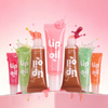 Wholesale 6-Color Glitter Liquid Fruit-Flavored Lip Oil Hydrating Mirror Surface Long-Lasting Nourishing Lip Balm Foreign