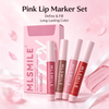 Private Label 4 In 1 Moisturizing Lip Gloss Long Lasting Non Stick Bright Color Lip Tint