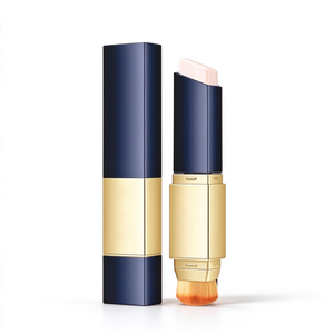 Private Label 2 In 1 Foundation Stick With Brush High Coverage Long Lasting Facial Makeup